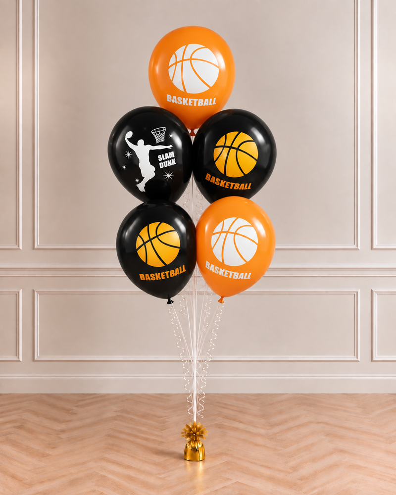 Balon lateksowy koszykówka - 30 cm