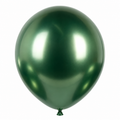 Balon lateksowy butelkowa zieleń chrom 30 cm – hel Warszawa / wysyłka