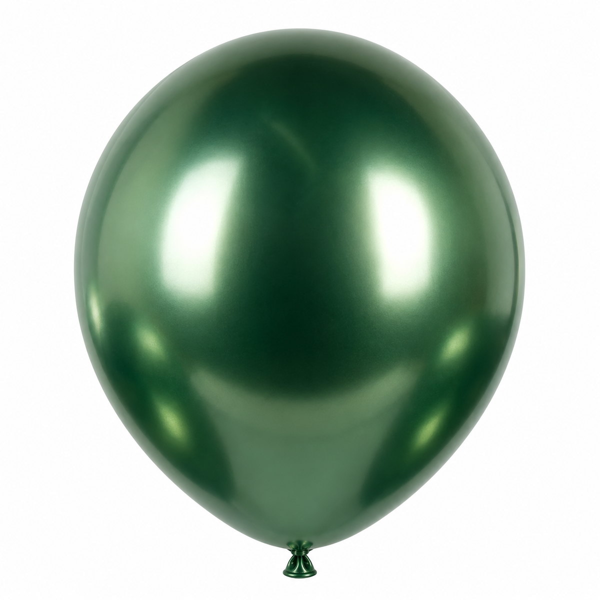 Balon lateksowy butelkowa zieleń chrom 30 cm – hel Warszawa / wysyłka