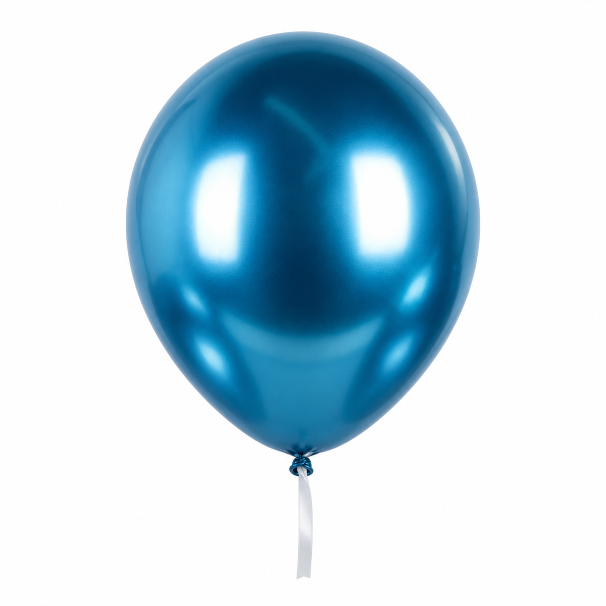 Balon lateksowy ciemno niebieski chrom 30 cm – hel Warszawa / wysyłka