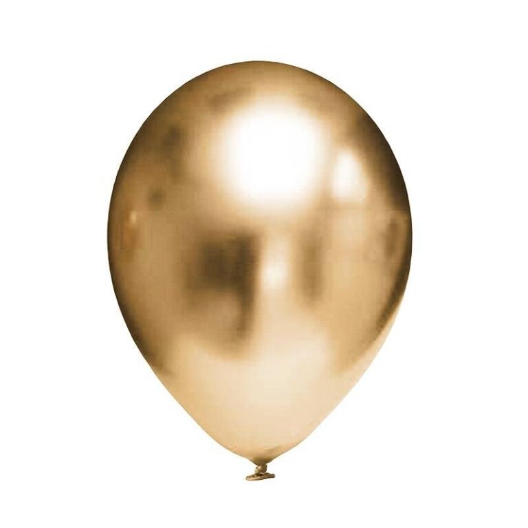 Balon lateksowy złoty