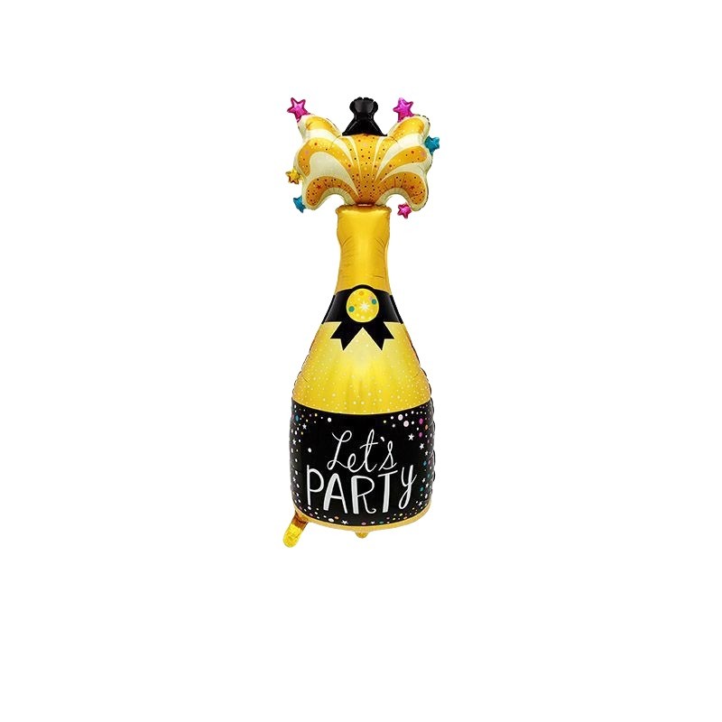 Balony foliowy Szampan Let’s Party 118x49cm